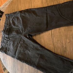 Old Navy Men's Slim Straight Black Jeans